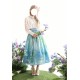 Cyans Qing Monet's Water Lilies Skirt(3 Colours/Full Payment Without Shipping)